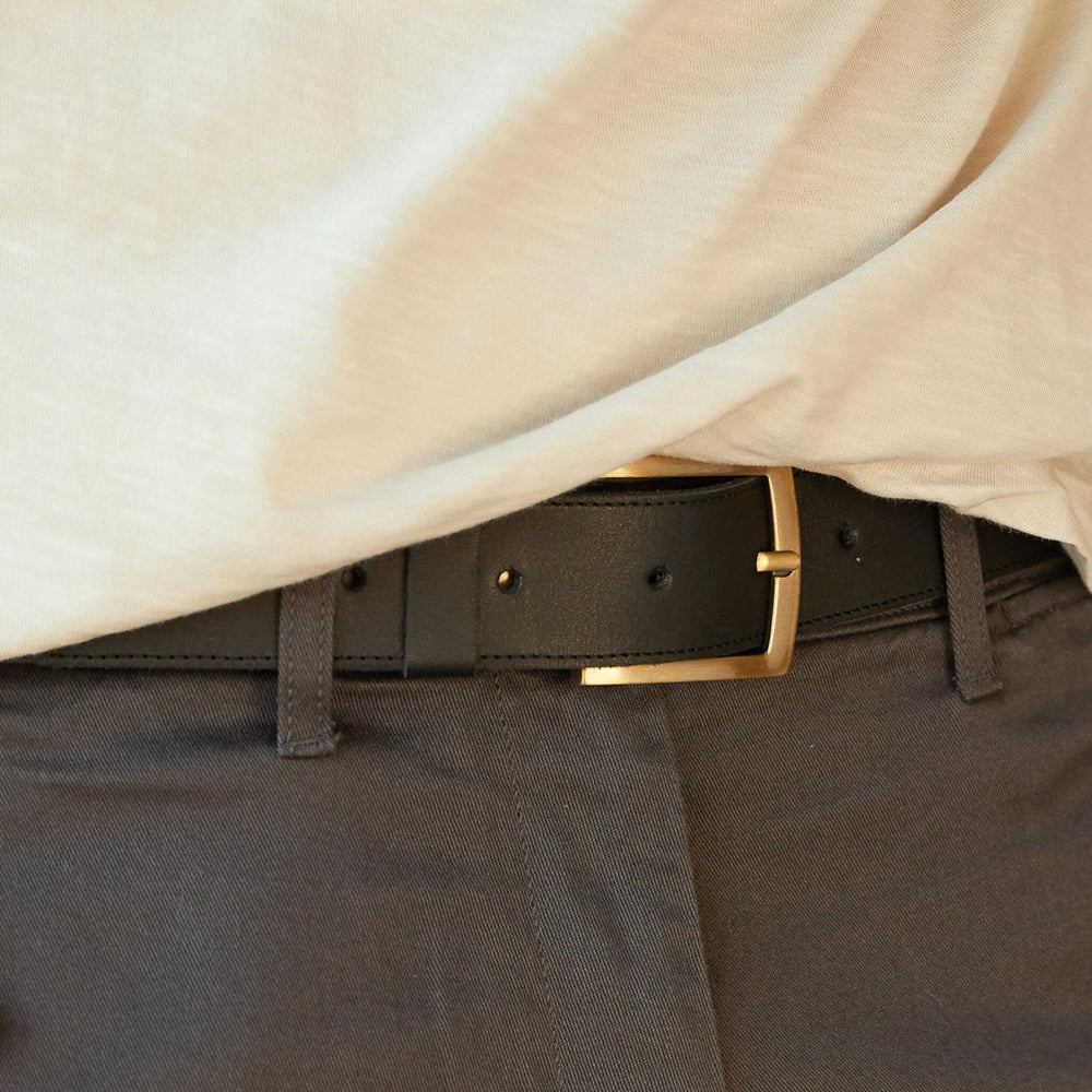 Nisolo Owen Belt Black | Men Belts