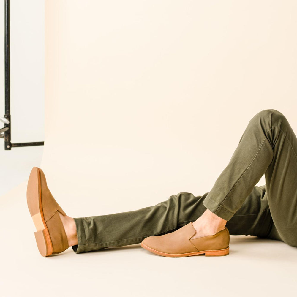 Nisolo Rio Slip-On Loafer Tobacco | Men Sandals &amp; Slip Ons