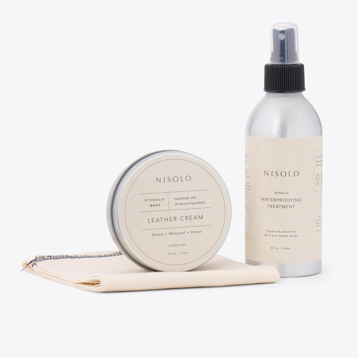 Nisolo Smooth Leather Care Kit | Women Leather Care