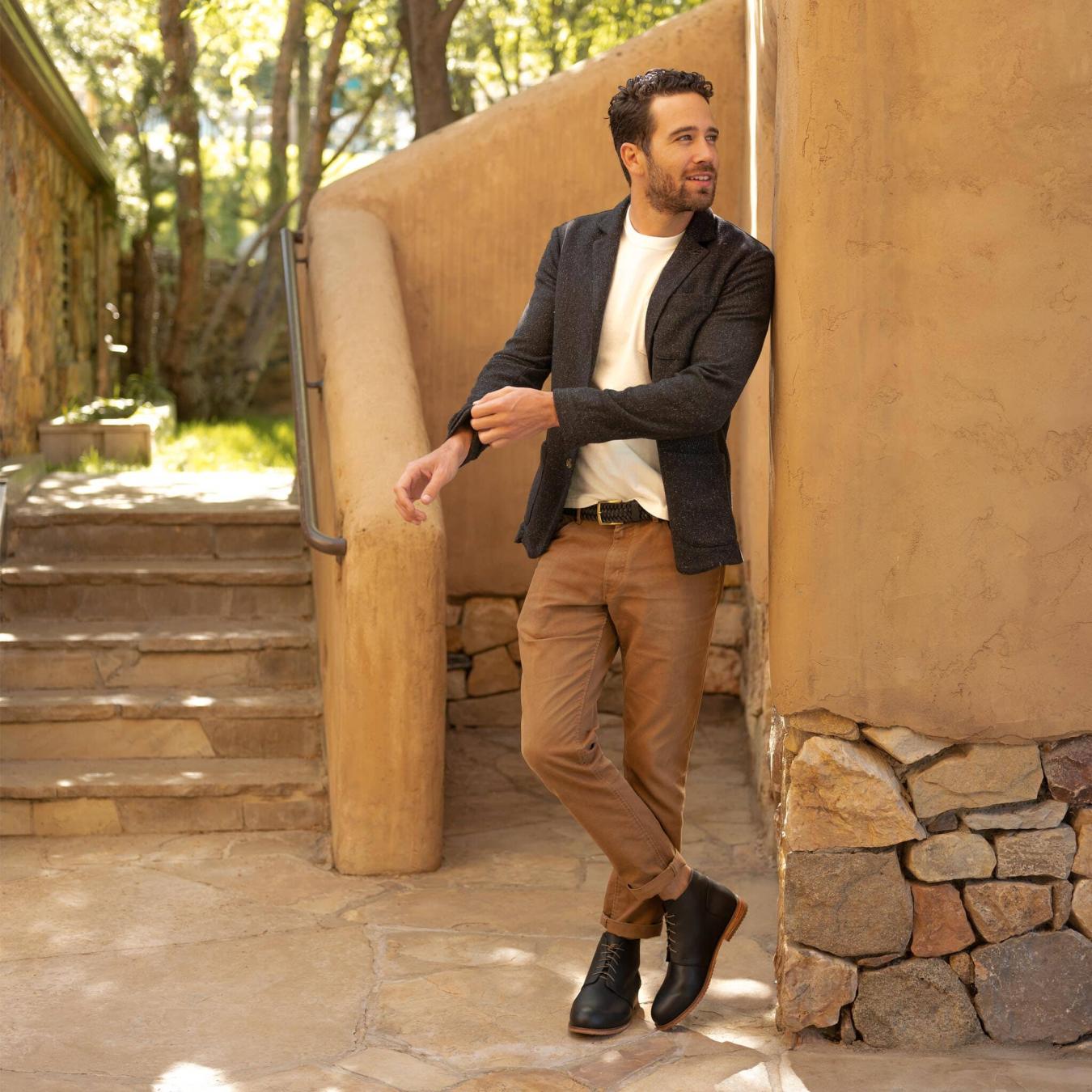 Nisolo Teyo Woven Belt Black | Men Belts