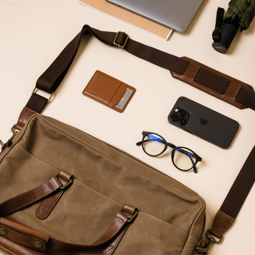Nisolo Vincent Slim Briefcase | Men Bags &amp; Wallets