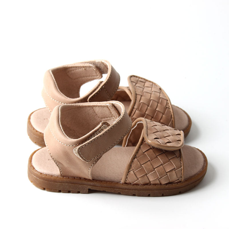 Nisolo Woven Hard Sole Sandal Stone | Baby Baby, Toddler &amp; Kids Shoes