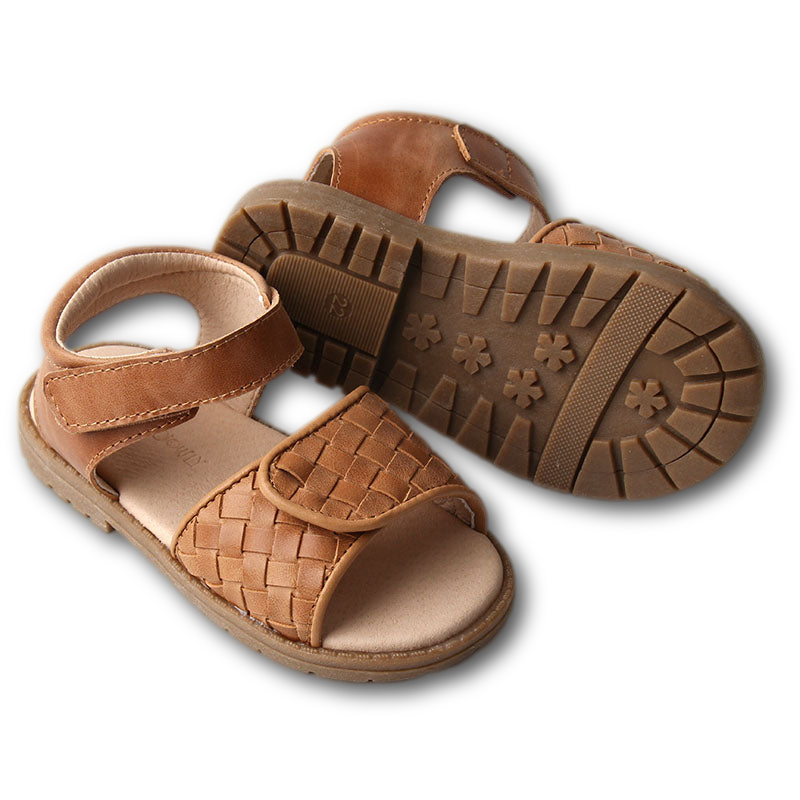 Nisolo Woven Hard Sole Sandal Walnut | Baby Baby, Toddler &amp; Kids Shoes