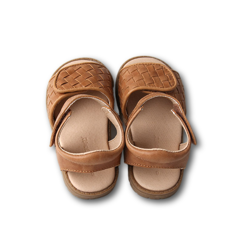 Nisolo Woven Hard Sole Sandal Walnut | Baby Baby, Toddler &amp; Kids Shoes