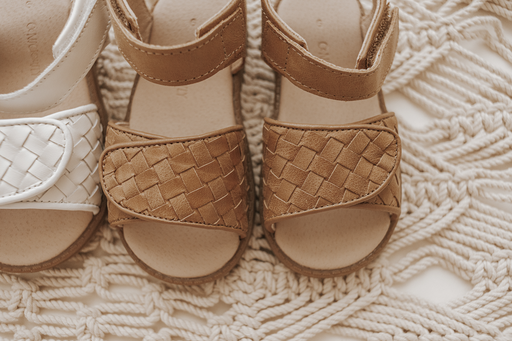 Nisolo Woven Hard Sole Sandal Walnut | Baby Baby, Toddler &amp; Kids Shoes
