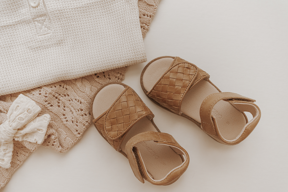 Nisolo Woven Hard Sole Sandal Walnut | Baby Baby, Toddler &amp; Kids Shoes