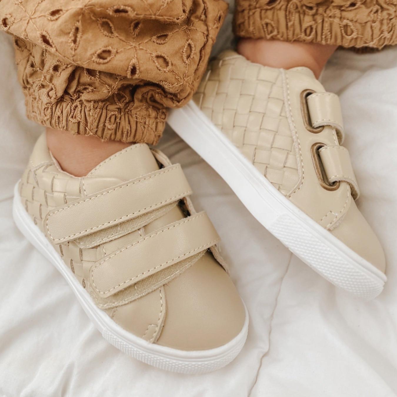 Nisolo Woven Sneaker Bone | Baby Baby, Toddler &amp; Kids Shoes