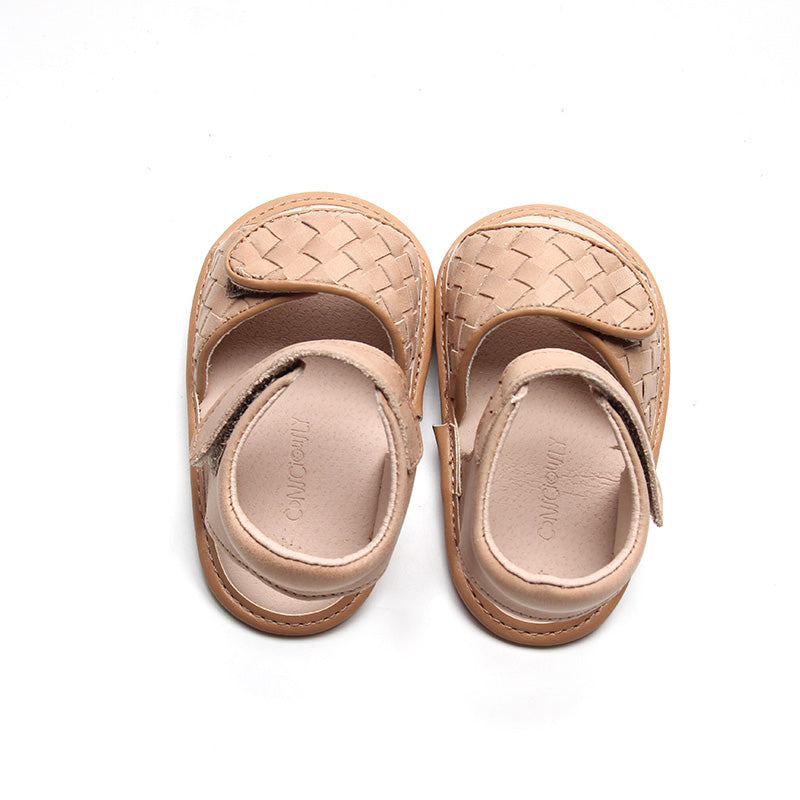 Nisolo Woven Soft Sole Sandal Stone | Baby Baby, Toddler &amp; Kids Shoes