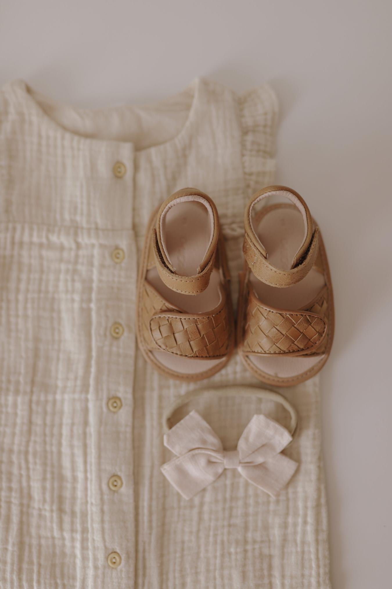 Nisolo Woven Soft Sole Sandal Walnut | Baby Baby, Toddler &amp; Kids Shoes