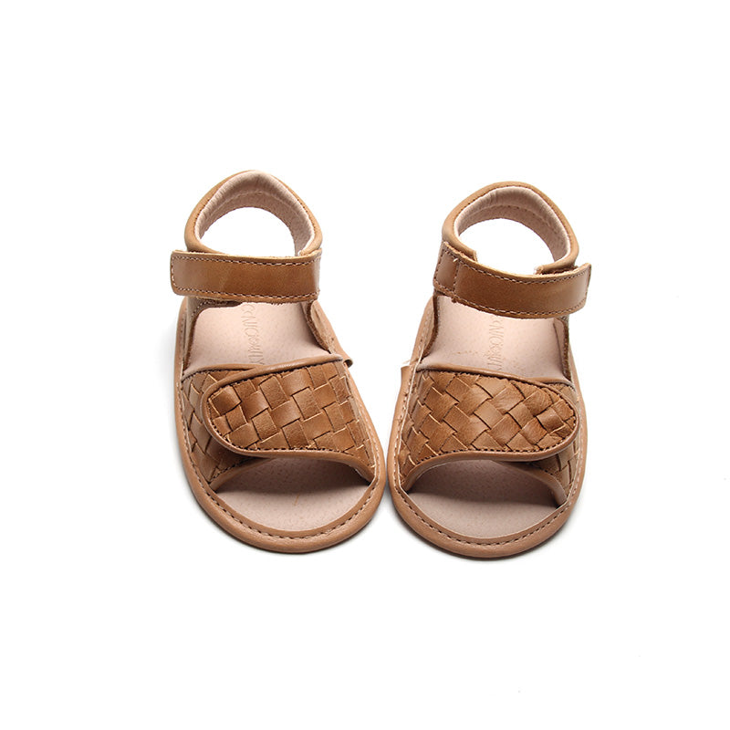 Nisolo Woven Soft Sole Sandal Walnut | Baby Baby, Toddler &amp; Kids Shoes