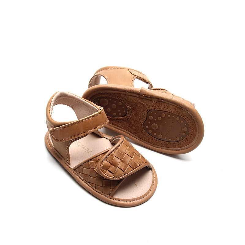 Nisolo Woven Soft Sole Sandal Walnut | Baby Baby, Toddler &amp; Kids Shoes