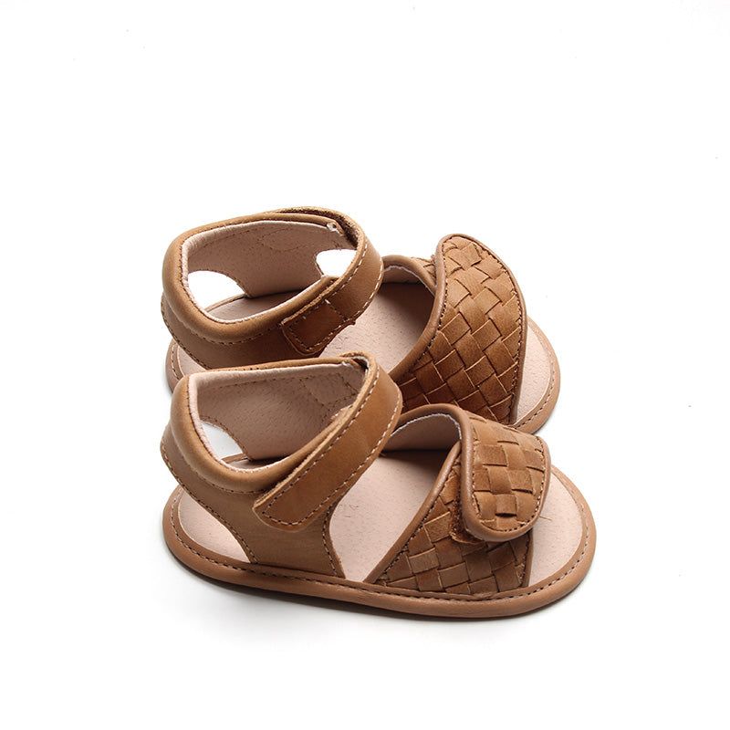 Nisolo Woven Soft Sole Sandal Walnut | Baby Baby, Toddler &amp; Kids Shoes