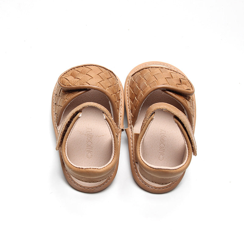 Nisolo Woven Soft Sole Sandal Walnut | Baby Baby, Toddler &amp; Kids Shoes